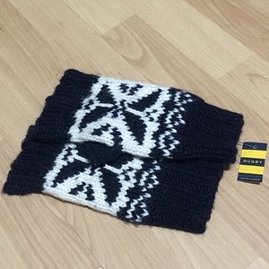 Rugby RL Fingerless Gloves